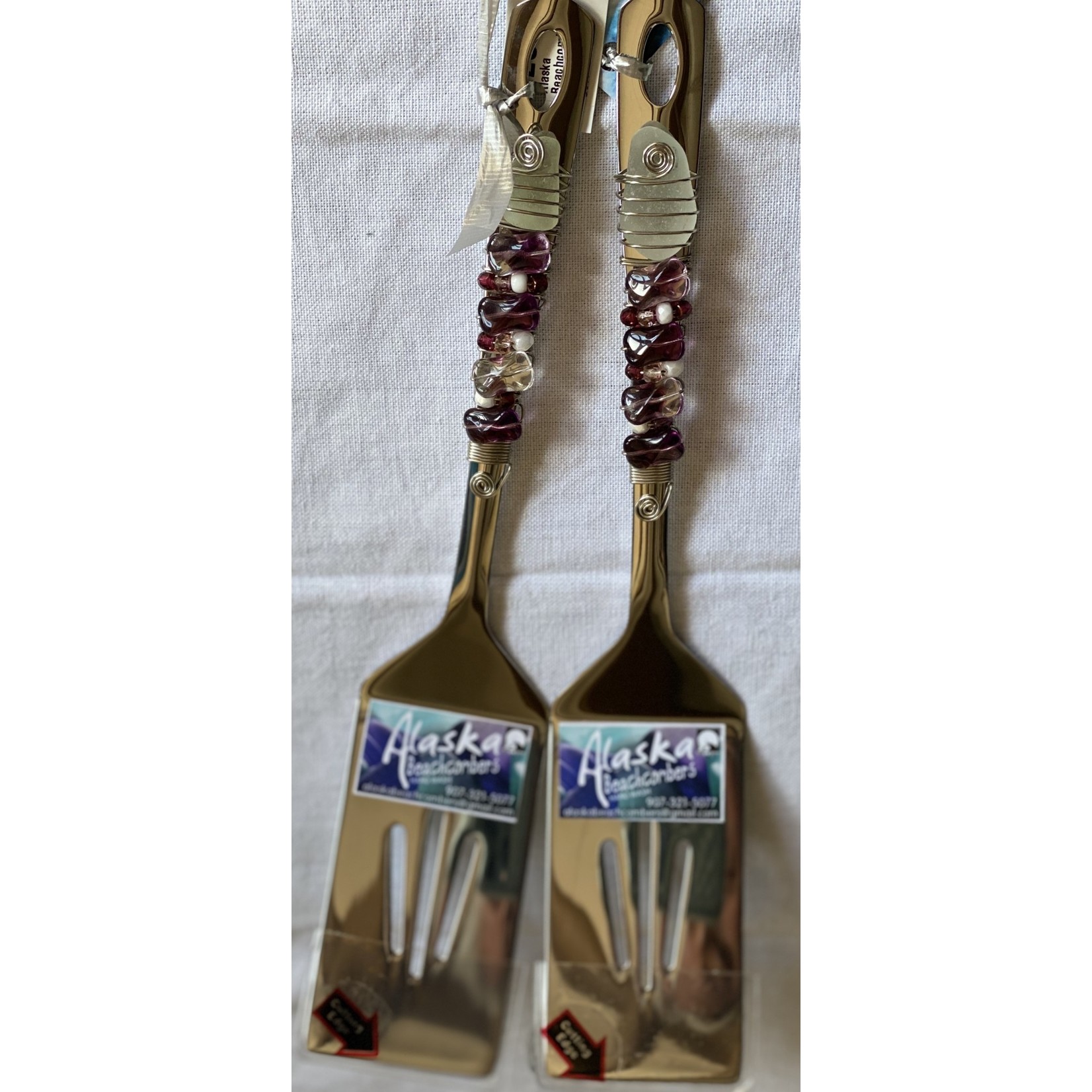 Alaska Beachcomber Co. Cake Server | Alaska Beachcomber