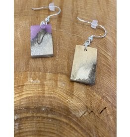 Timber and Tides Timber & Tides Earrings Purple Driftwood III