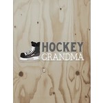 Wren & the Raven Sticker (hockey grandma)
