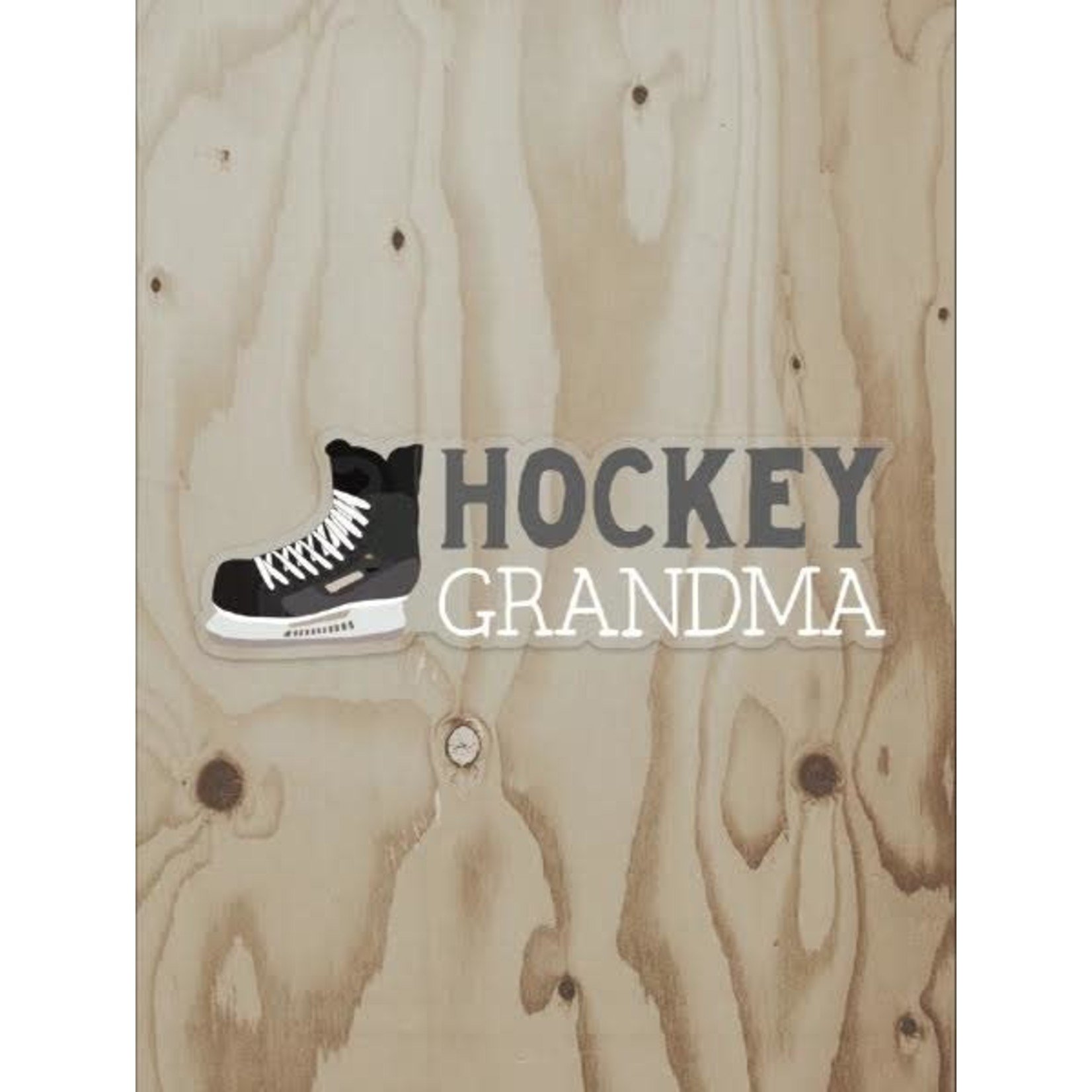 Wren & the Raven Sticker (hockey grandma) | Wren and the Raven