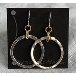 Moondance Alaska by Colleen Goldrich "O" Earrings MixMetal Medium