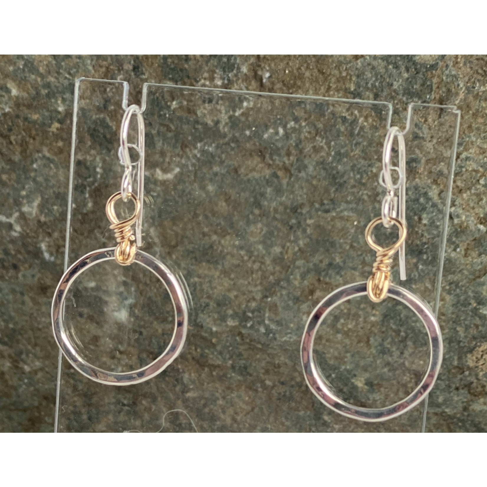 Moondance Alaska by Colleen Goldrich "O" Earrings MixMetal Small | Moondance