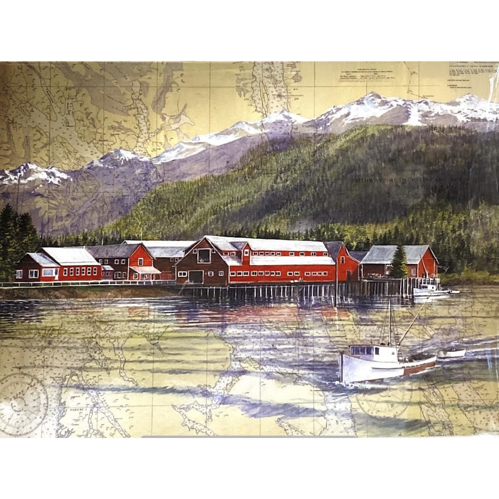 Brenda Schwartz Yeager Cannery Point (art card) | Brenda Schwartz-Yeager