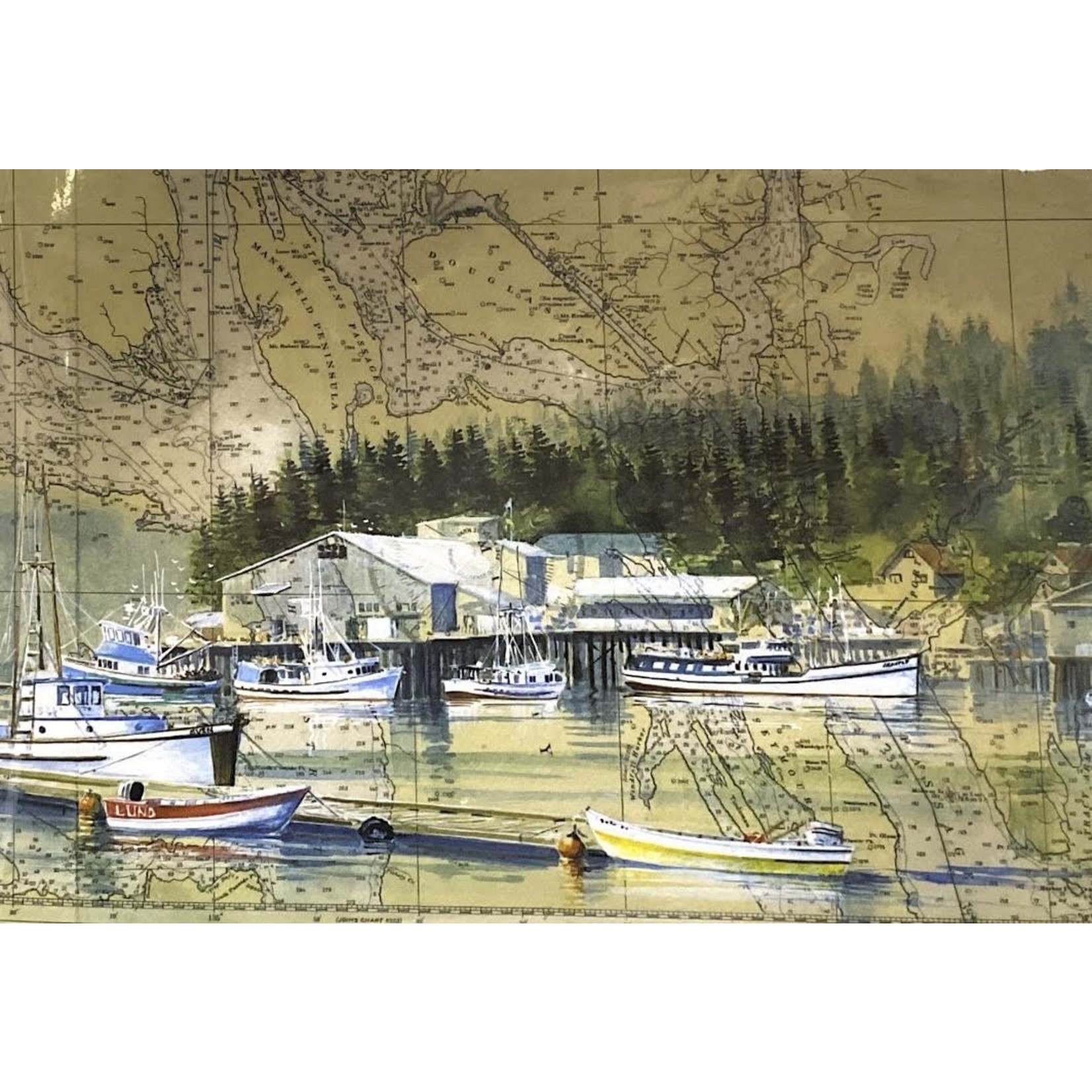 Brenda Schwartz Yeager Home Port (art card) | Brenda Schwartz-Yeager