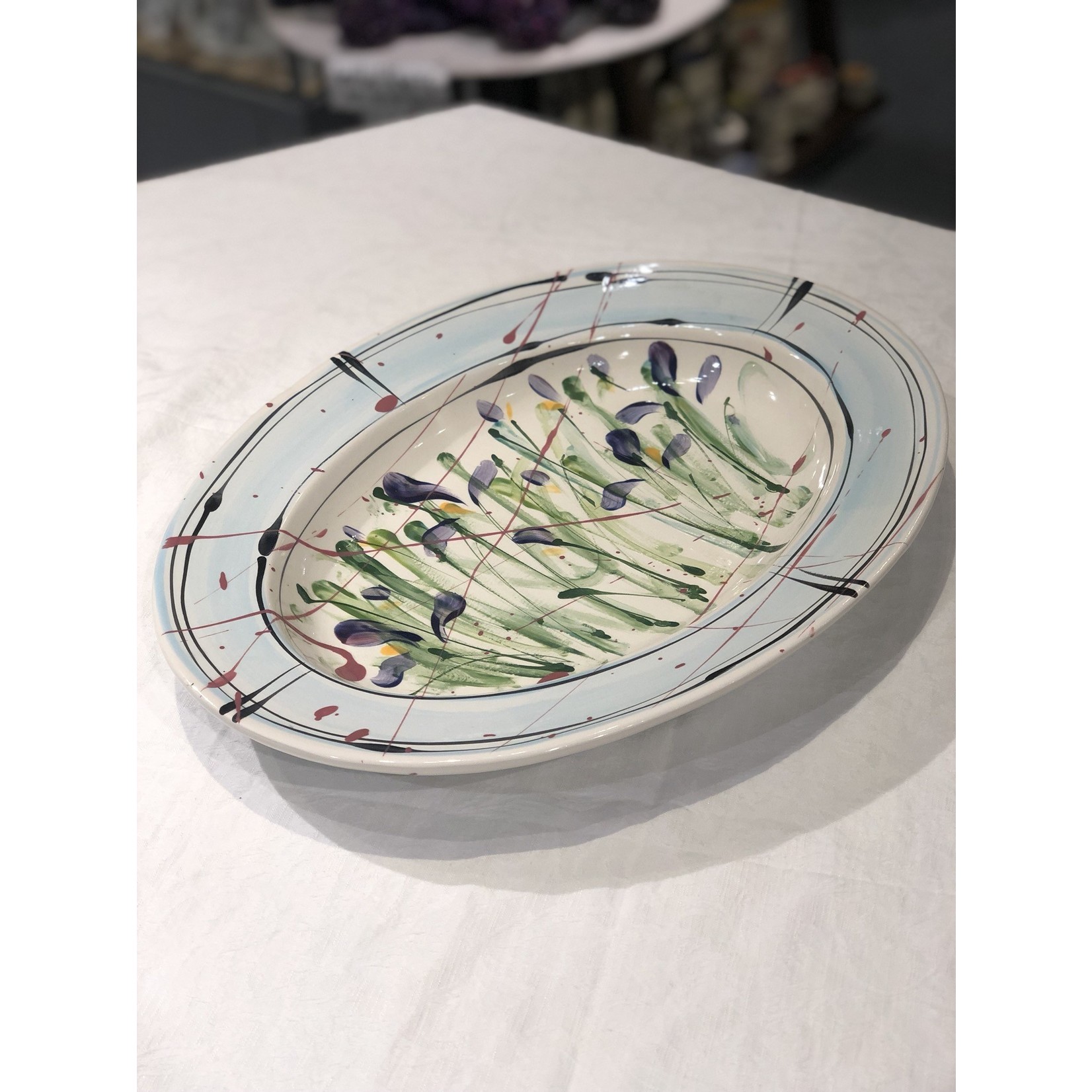 Donna Toohey Oval Platter | Donna Toohey