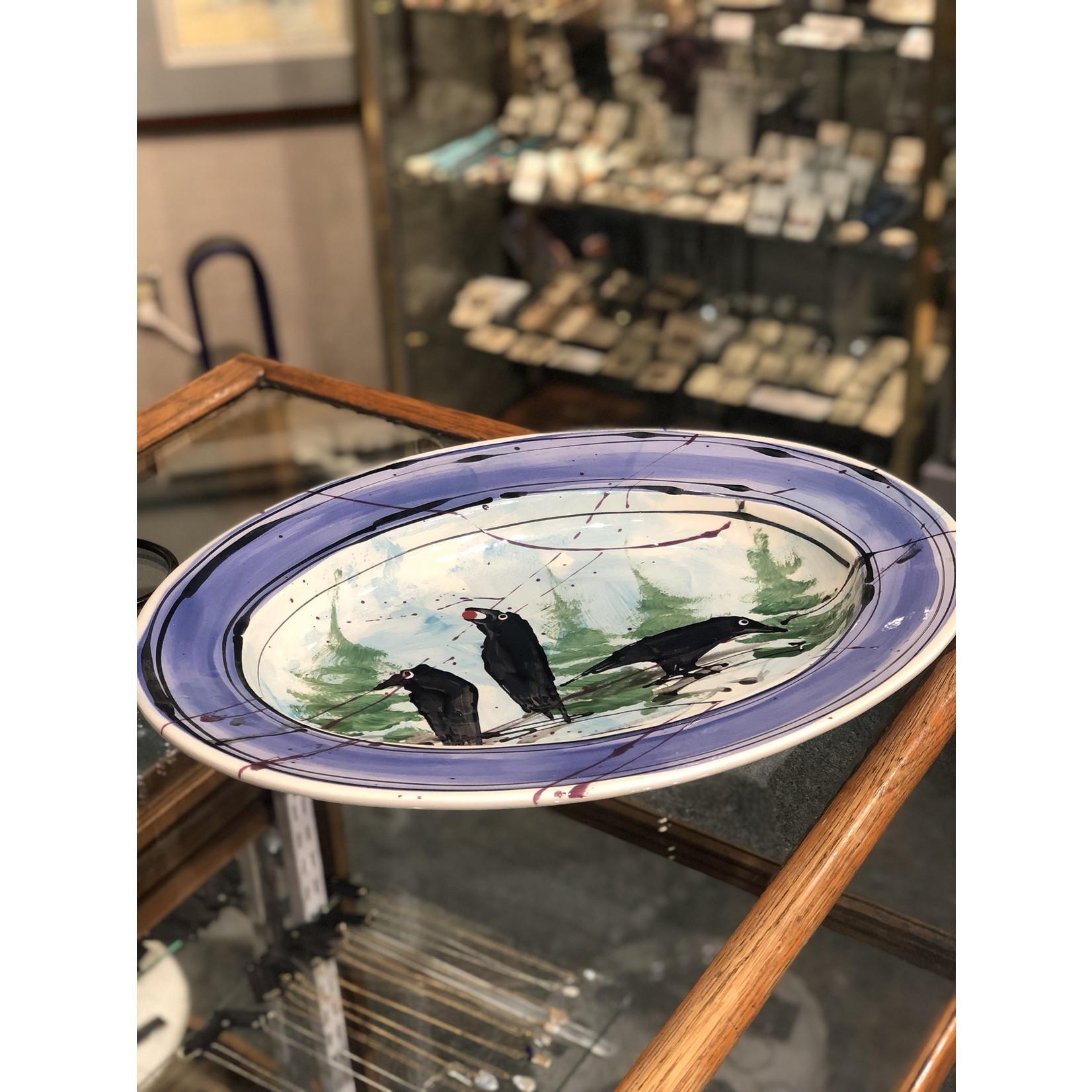 Donna Toohey Oval Platter | Donna Toohey