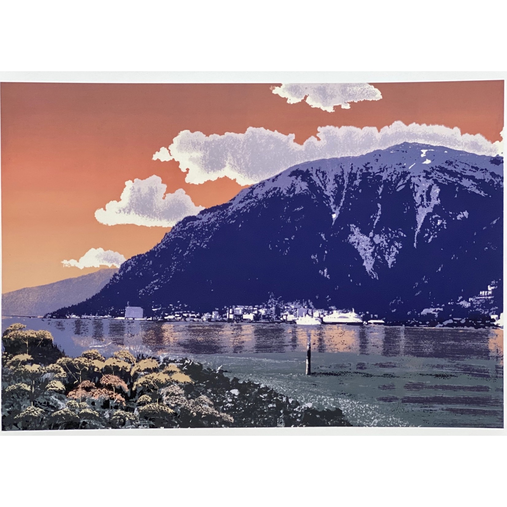 Alice Tersteeg Mt. Juneau (art card) | Alice Tersteeg