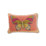 April Cornell Velvet Cushion (mariposa rose)