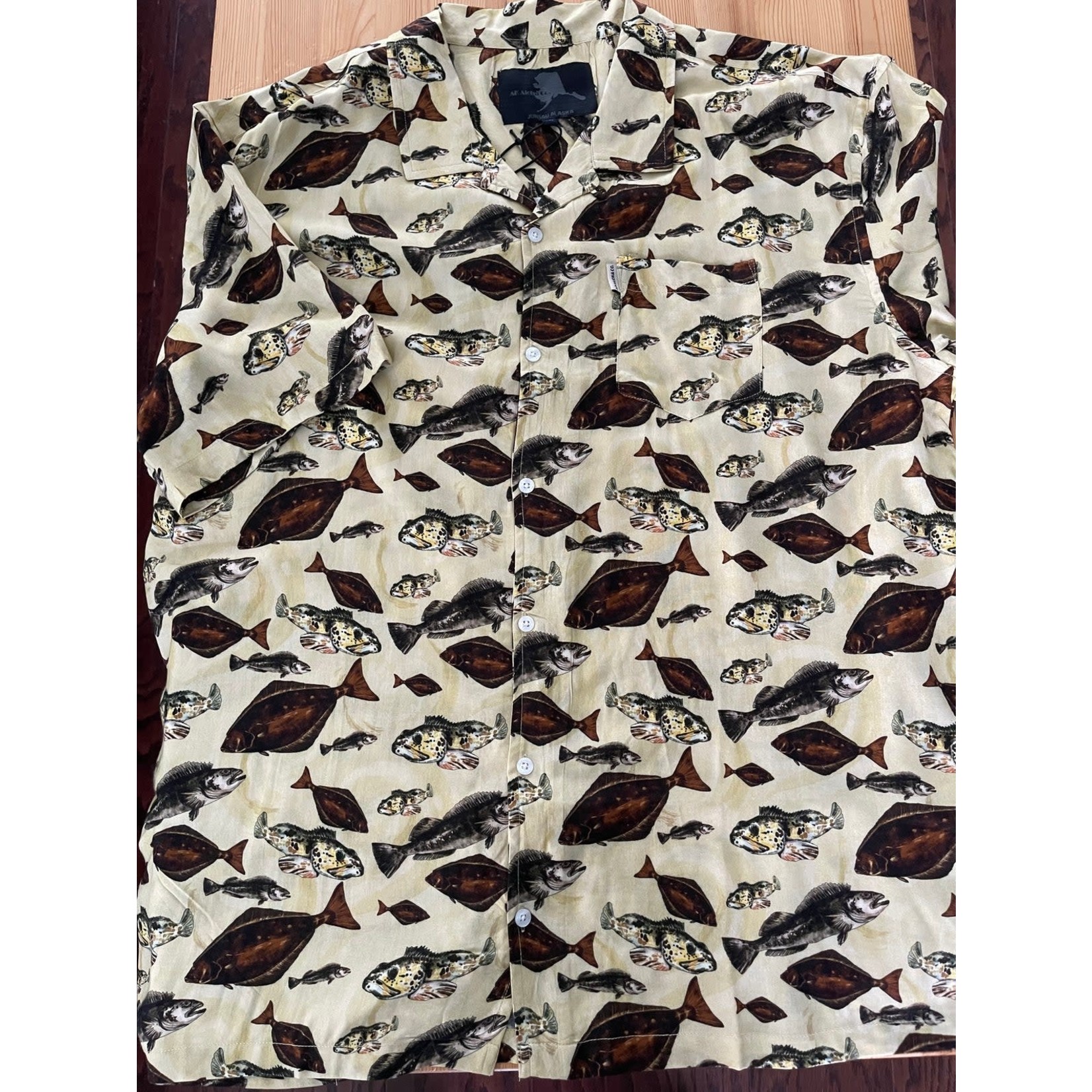  Swallow Bird Pattern Hawaiian Shirt for Men Short