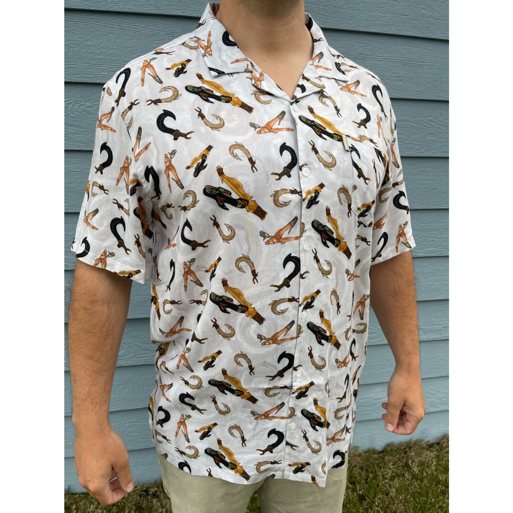 AK Aloha Co. Shirt (hooks) - Annie Kaill's