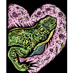 Evon Zerbetz Iguana Bask in Your Love (#90)