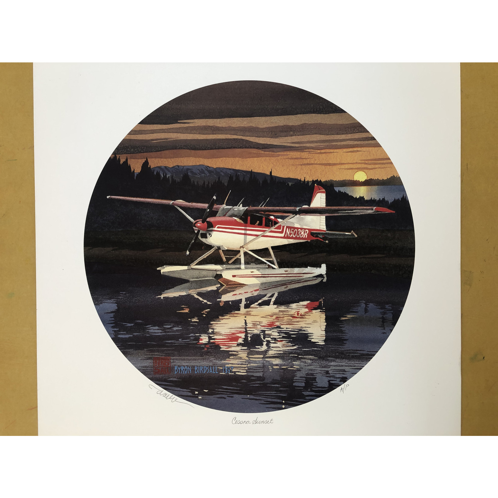 Byron Birdsall Cessna Sunset | Byron Birdsall