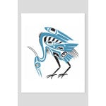 Allie High Heron (art card)