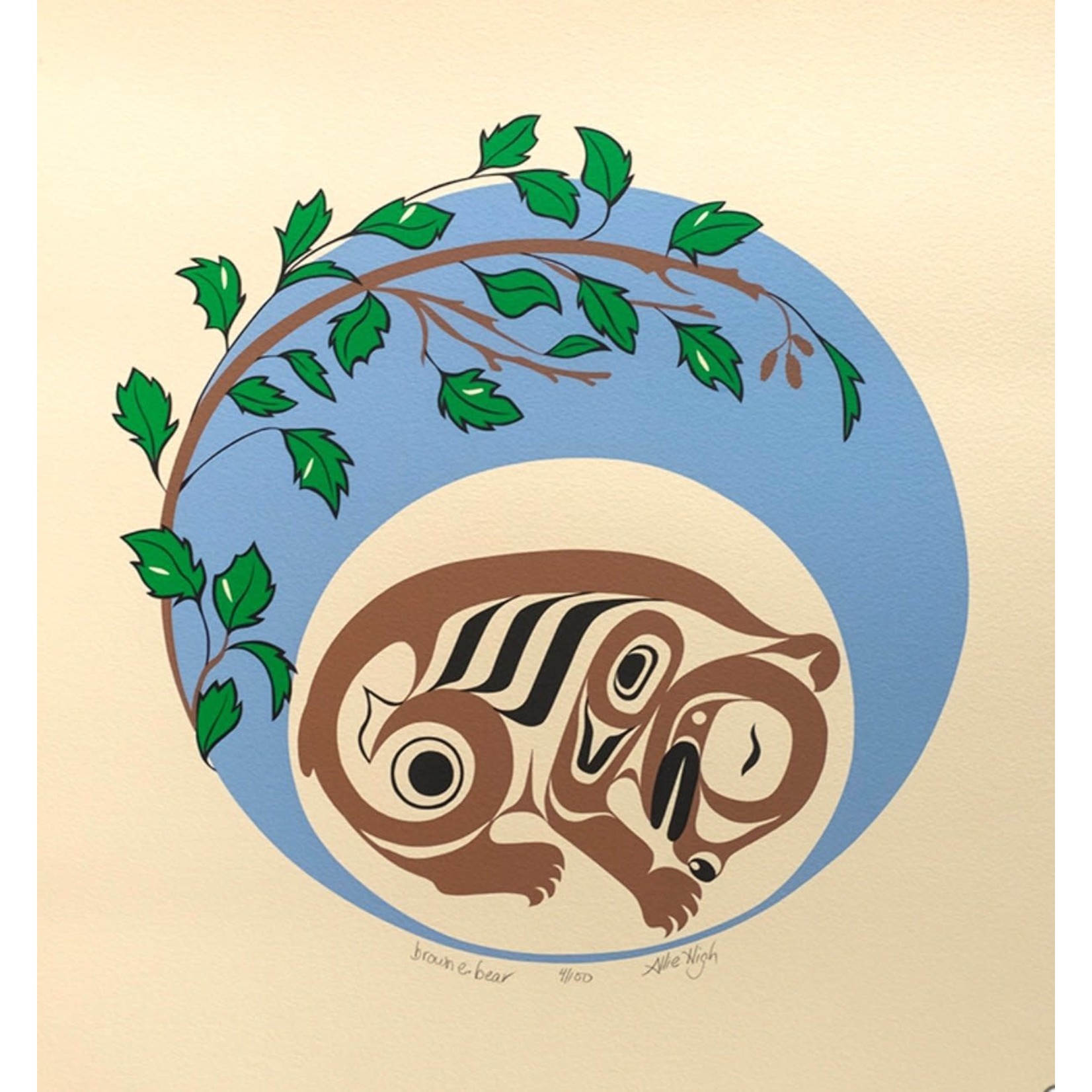 Allie High Brown e Bear | Allie High