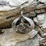 Arnie Weimer Forget Me Not Flame Pendant
