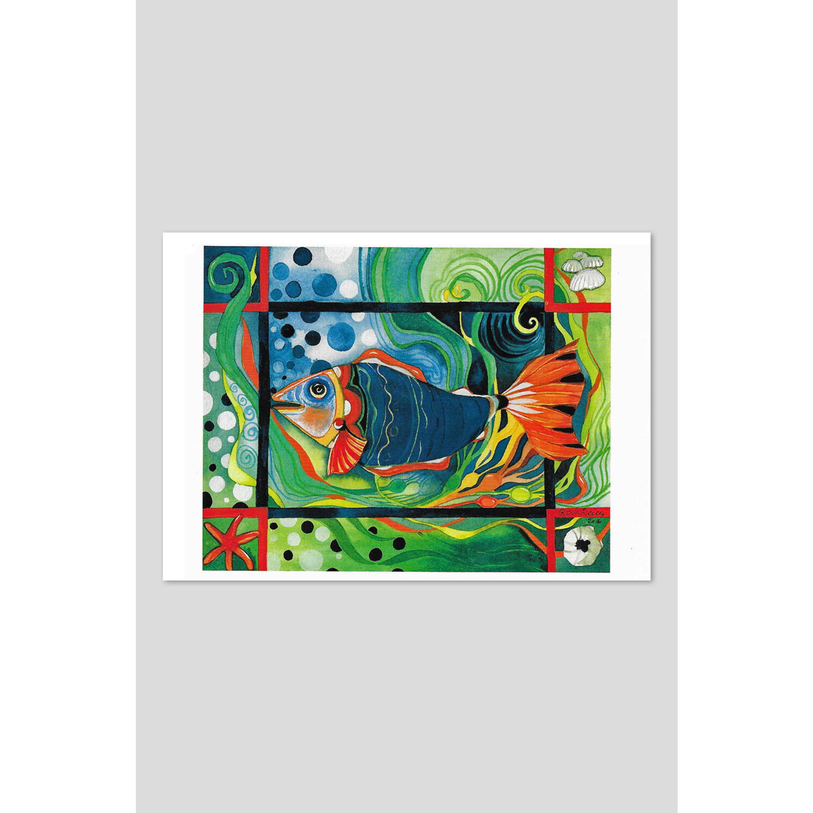 Pia Reilly Lil Fishie (art card) | Pia Reilly