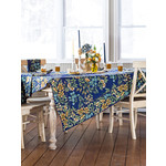 April Cornell Navy Palais Tablecloth