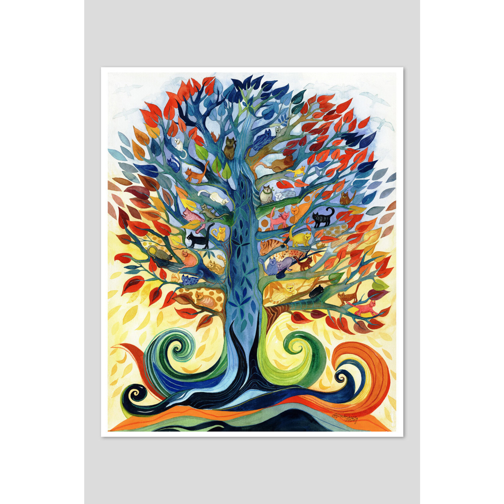 Pia Reilly Pussy Willow (art card) | Pia Reilly