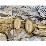 Johnny Ellis Fossil Ivory Earrings #1