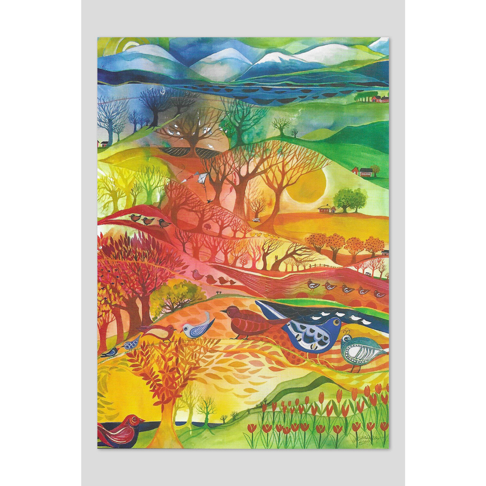 Pia Reilly Country Side (art card) | Pia Reilly