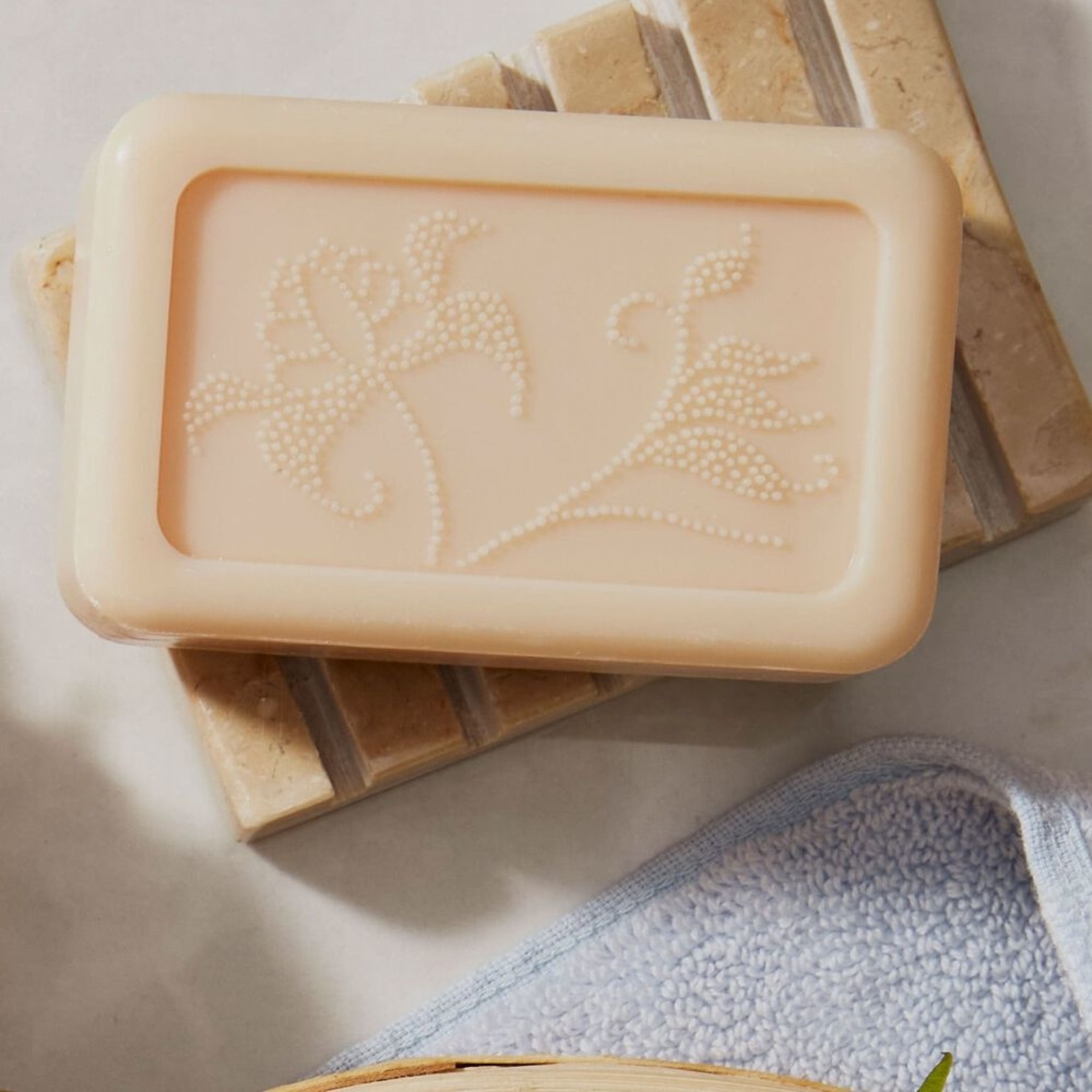 Thymes Kimono Rose Luxurious Bar Soap | Thymes