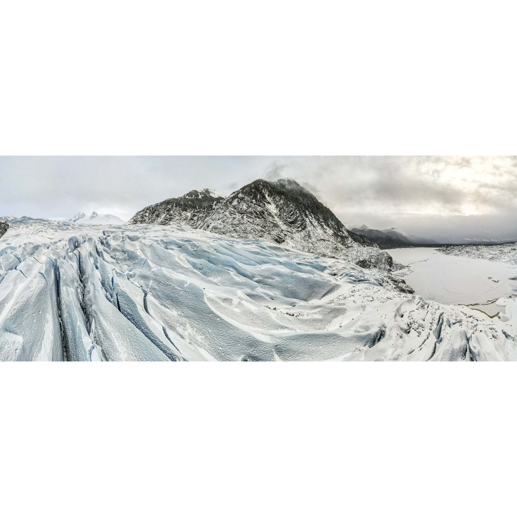 Veriditas Rising Top of Mendenhall Glacier | Kevin Jeffery