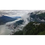 Veriditas Rising Downtown Juneau from Mount Roberts