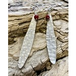 Jenna O'Fontanella - Inner Mountain Wellness Sterling Silver and Chech Glass Earrings