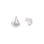 Seattle Raindrop Jewelry Silver Raindrop Stud Earrings