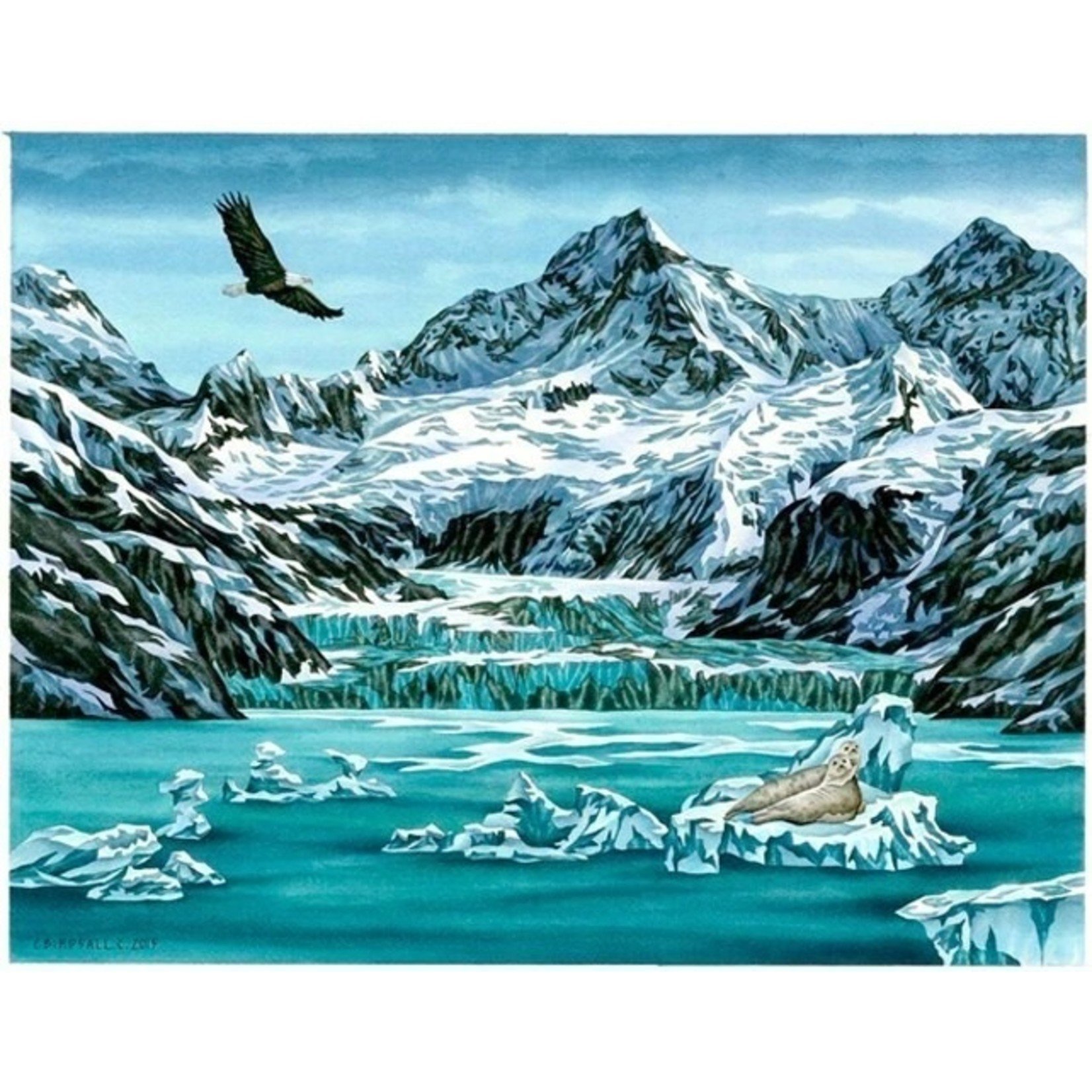 Courtenay Birdsall-Clifford A Day at Glacier Bay | Courtenay Birdsall Clifford