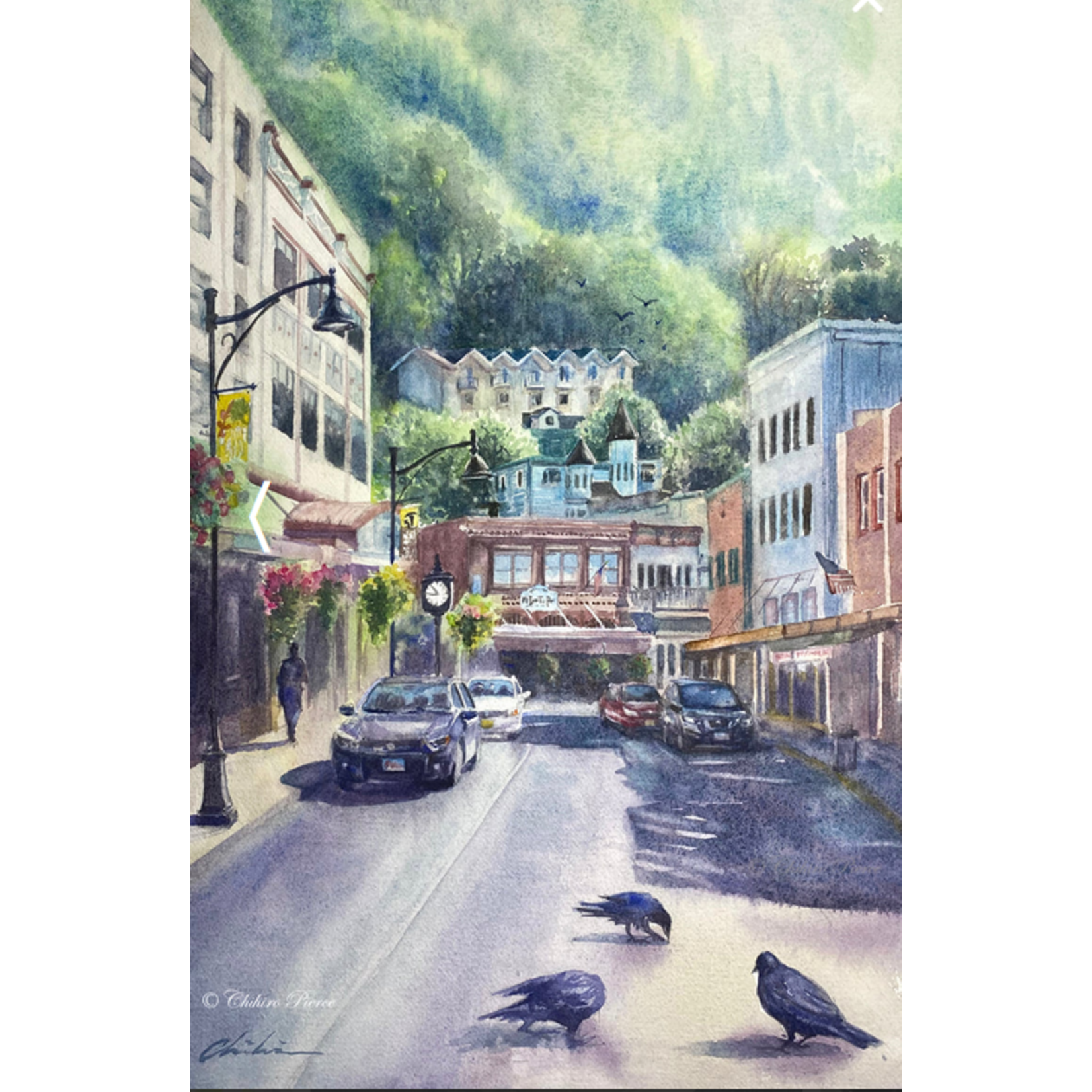 Chihiro Pierce Fresh Morning (Canvas Print) | Chihiro Pierce