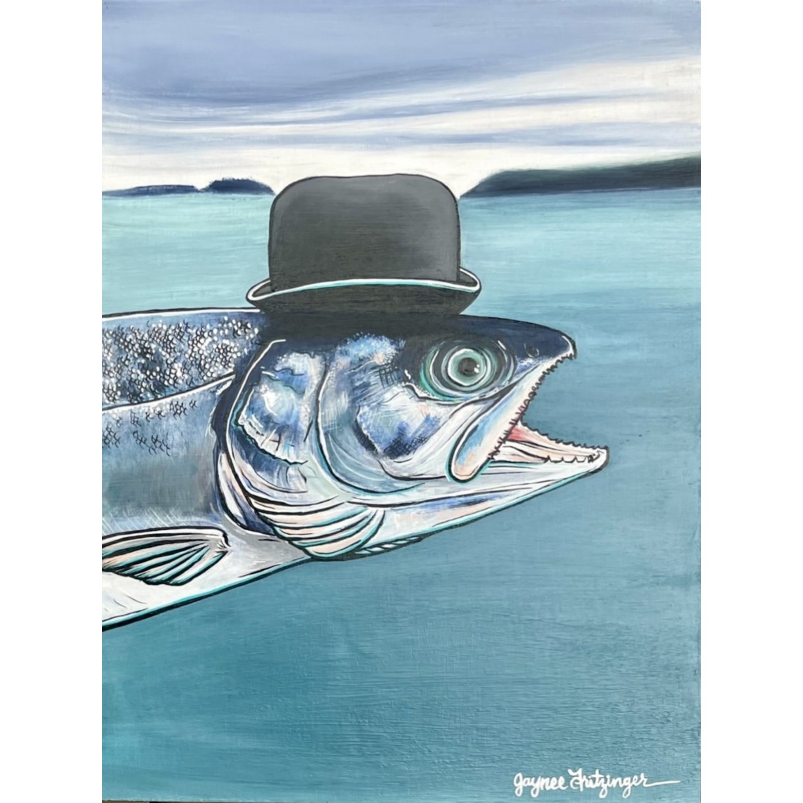 Jaynee Fritzinger Art Son of Salmon | Jaynee Fritzinger