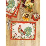 April Cornell Rooster Canvas Placemat