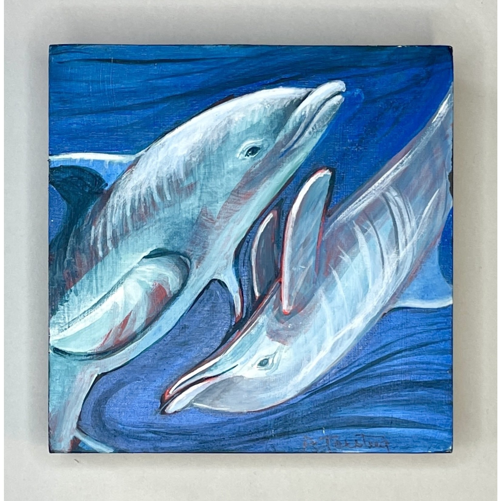 Alice Tersteeg Two Dolphins | Alice Tersteeg
