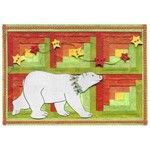 KB's Handmade Creations Polar Lights (art card)