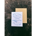Salt Water Press Four Whales (card)