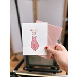 Salt Water Press I Love You Beary Much (card)