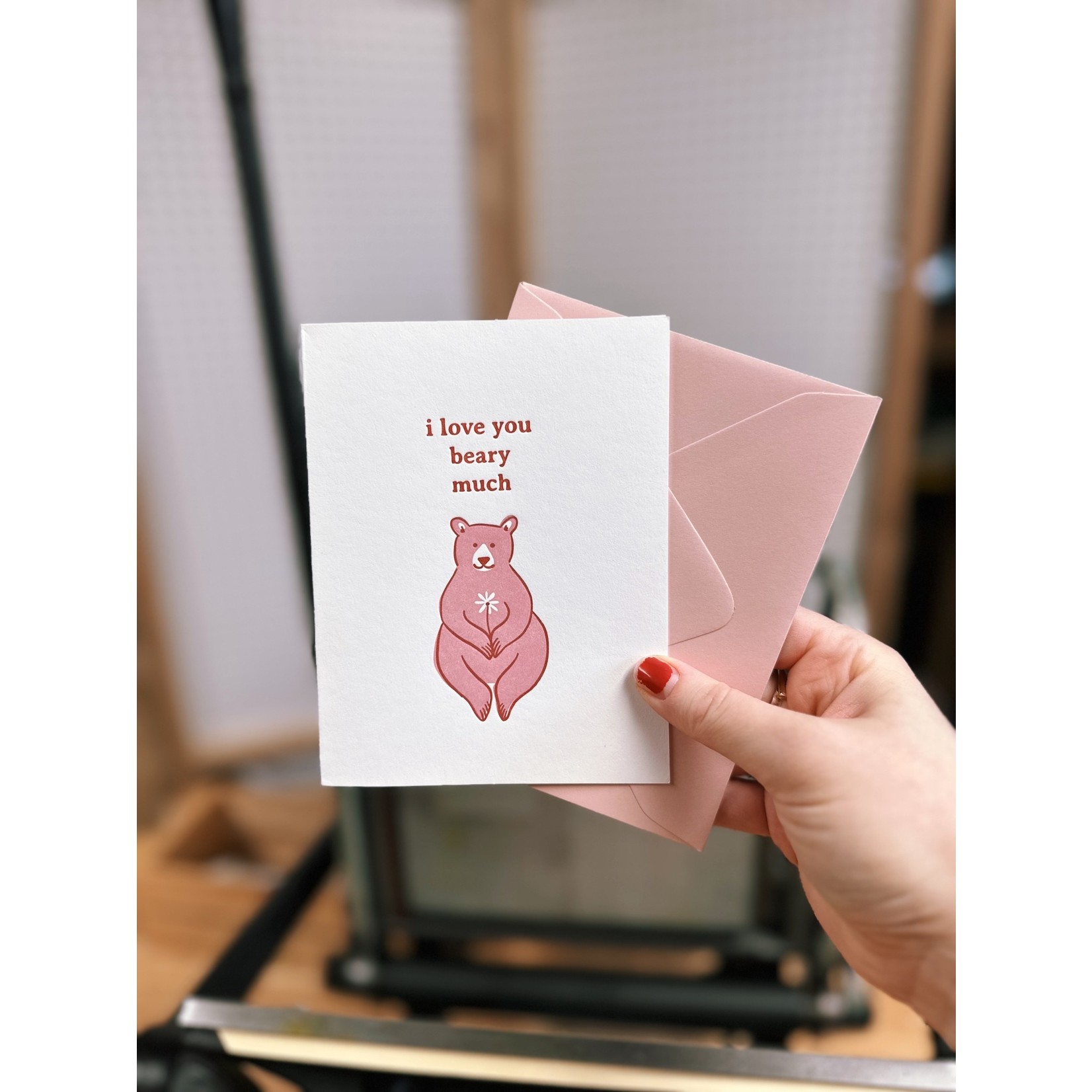 Salt Water Press I Love You Beary Much (card) | Salt Water Press