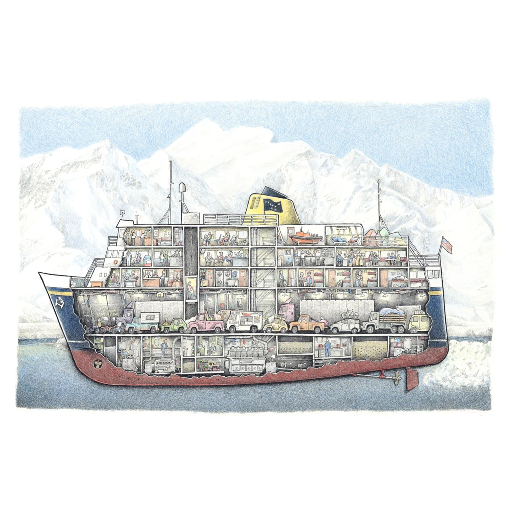 Tom Crestodina Alaska Marine Highway Ship No. 1 | Tom Crestodina
