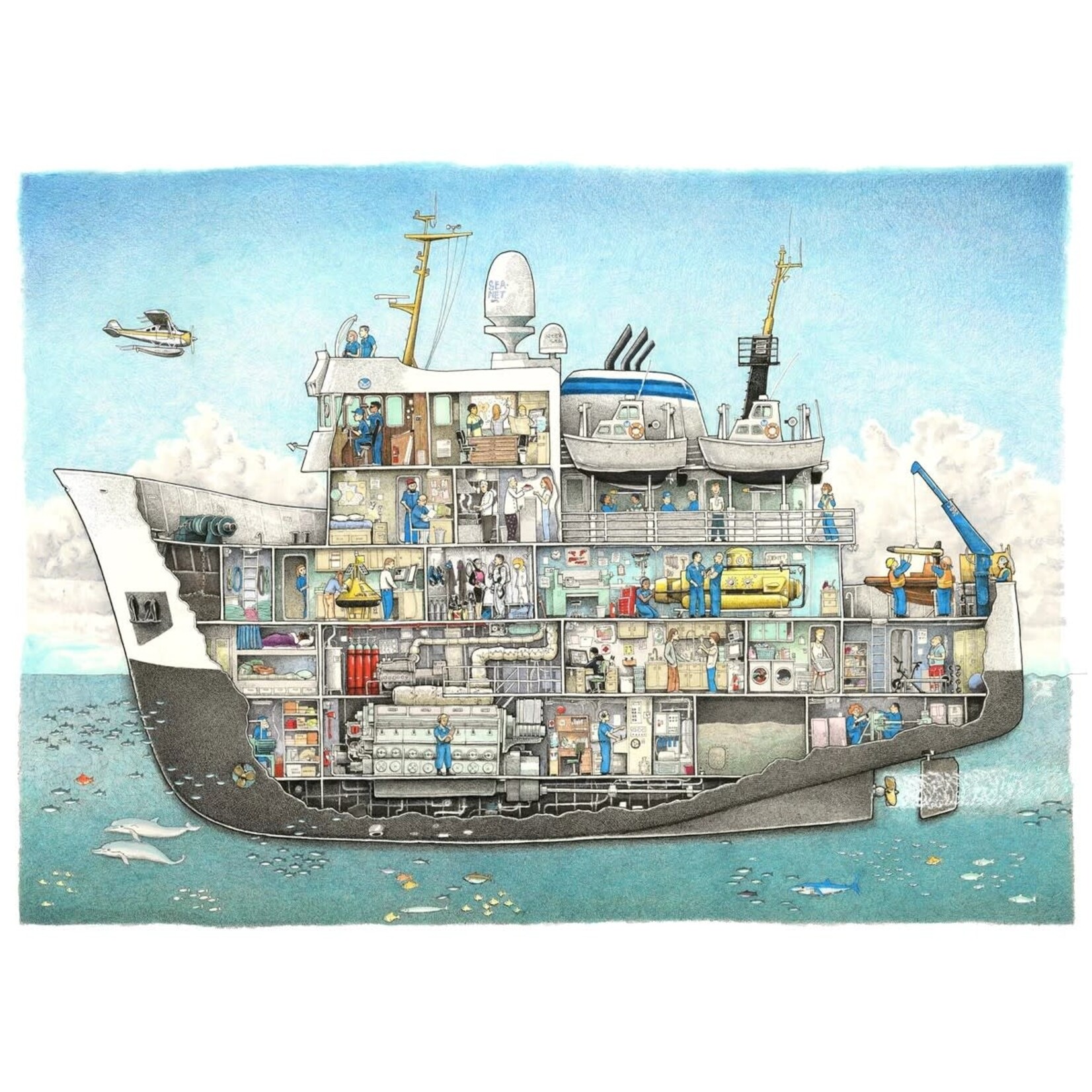 Tom Crestodina Research Ship No. 1 | Tom Crestodina
