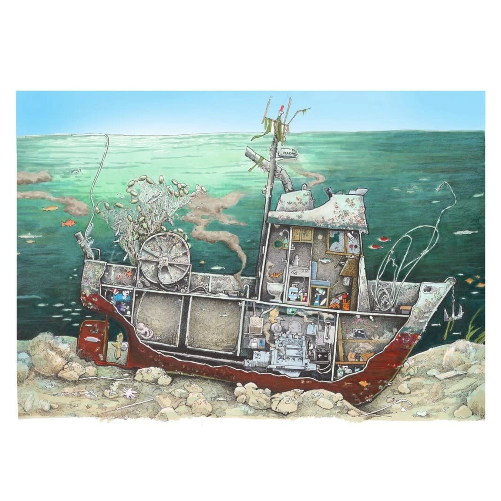 Sunken Fishing Vessel No. 1  Tom Crestodina - Annie Kaill's