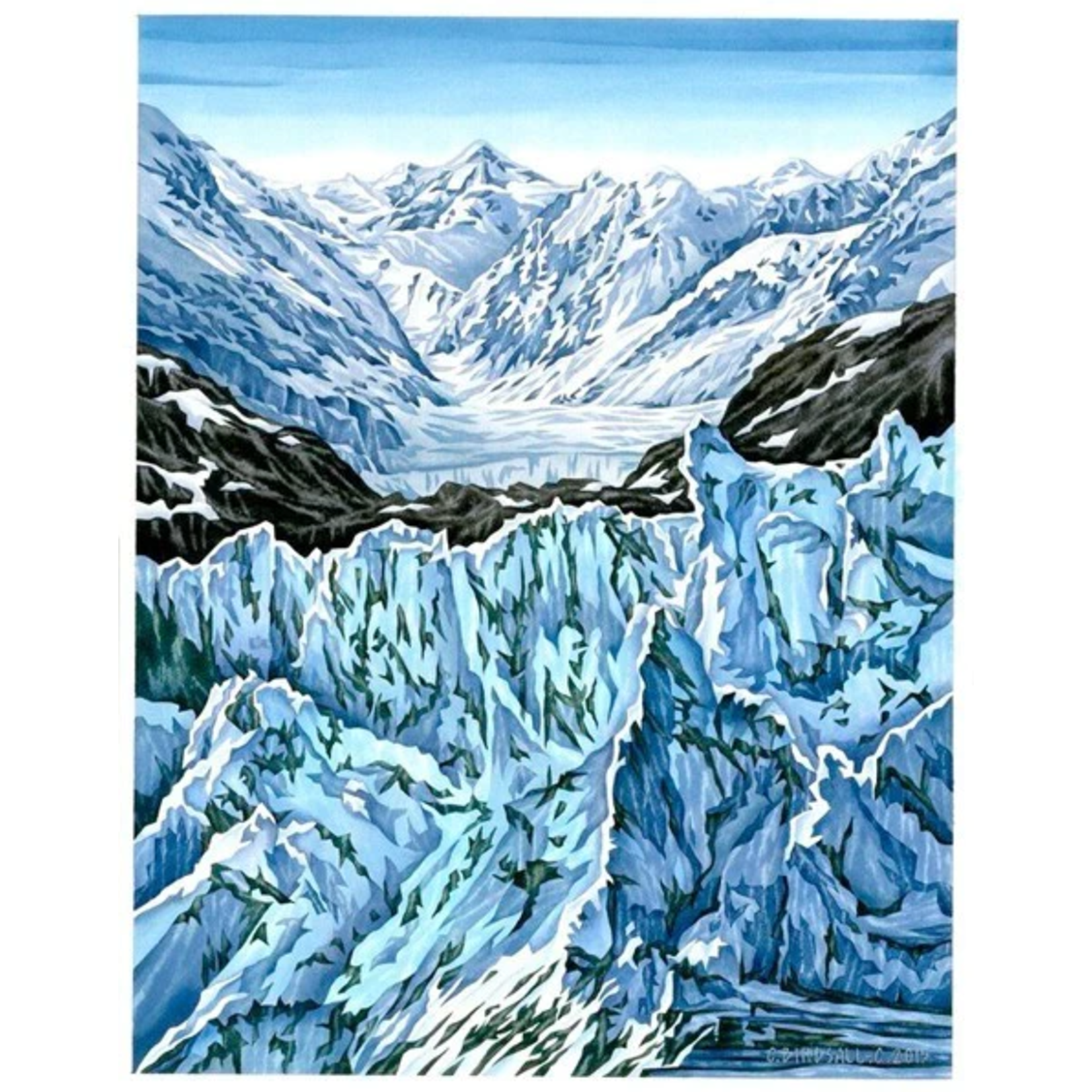 Courtenay Birdsall-Clifford Margerie Glacier | Courtenay Birdsall-Clifford