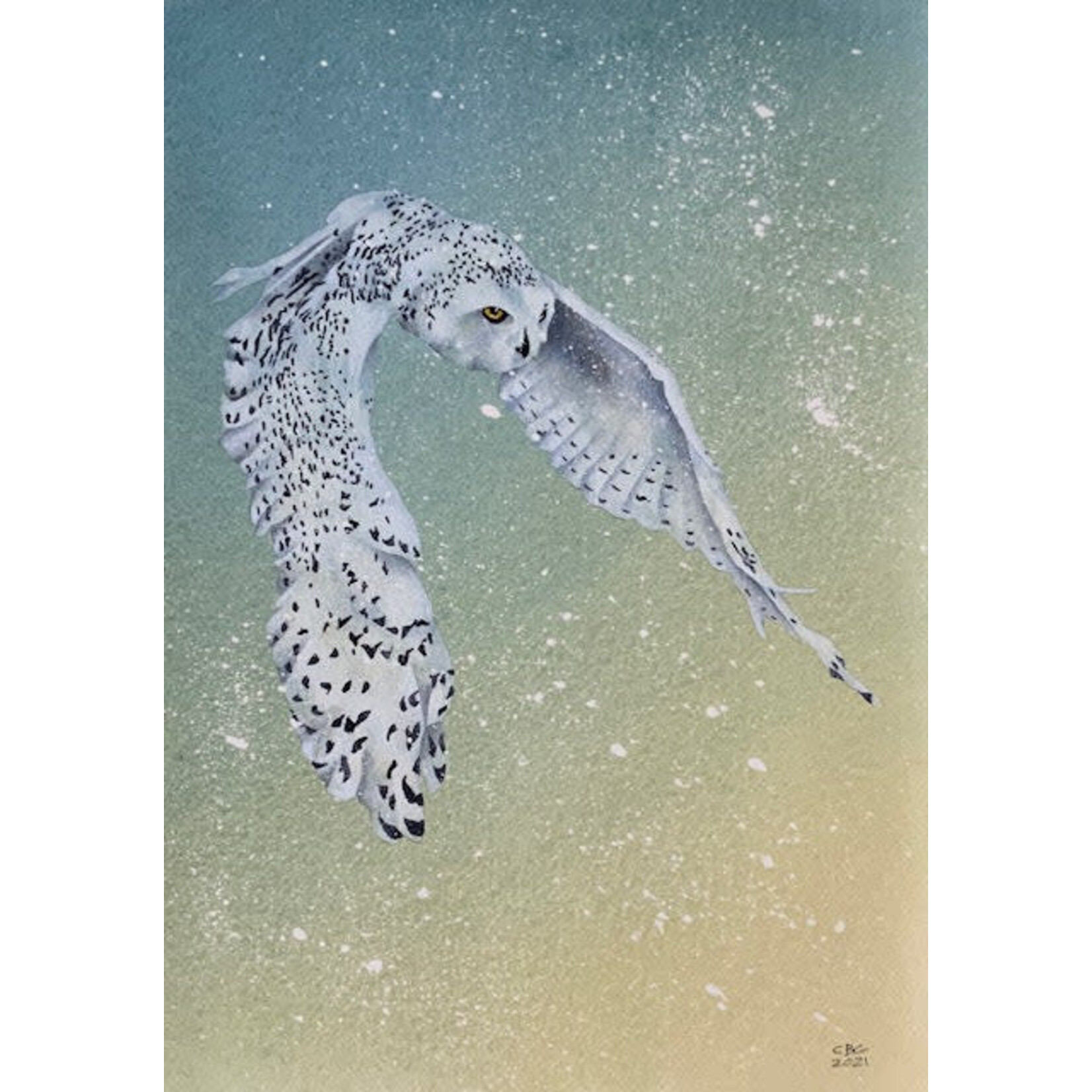 Courtenay Birdsall-Clifford Snowy Huntress | Courtenay Birdsall Clifford