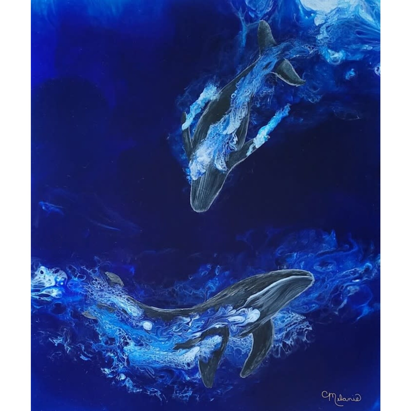 A Symphony of Art Soul of the Sea  (tile) | Melanie Burns
