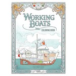 Tom Crestodina Working Boats Coloring Book (Paperback)