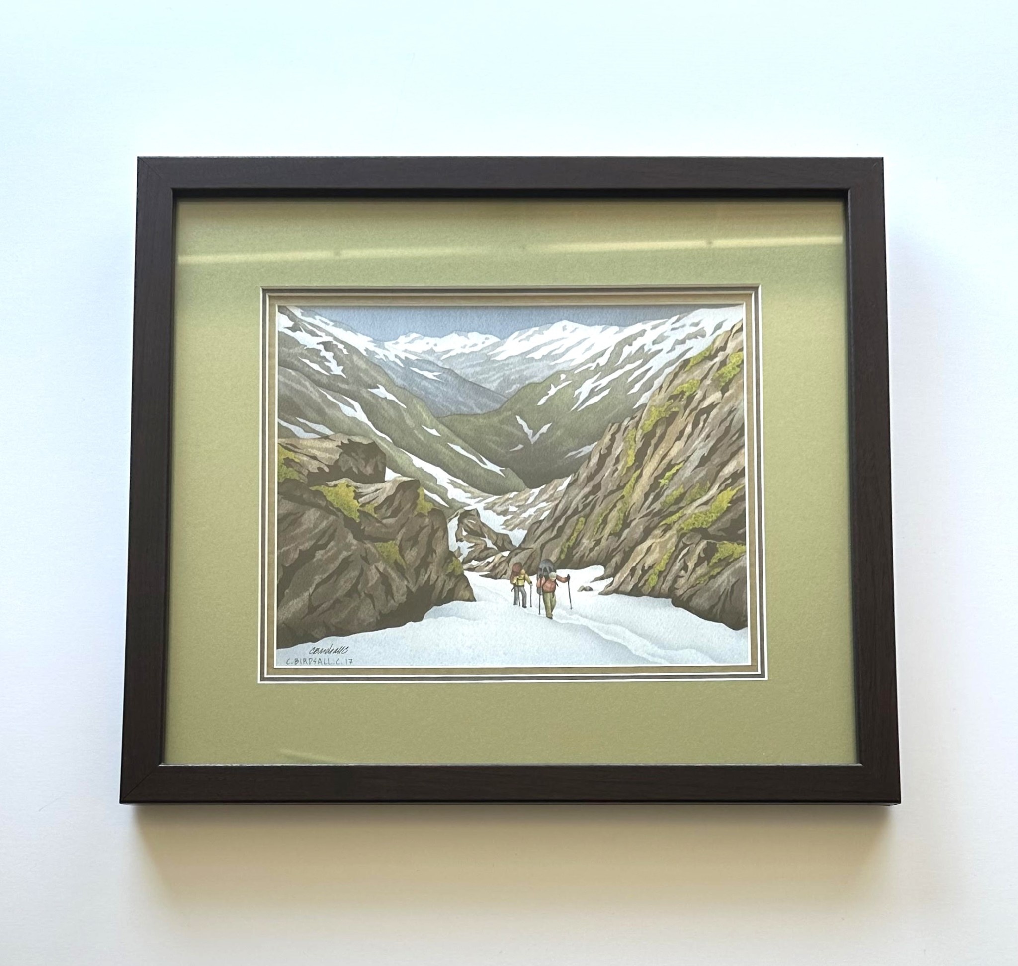 Chilkoot Trek (Framed) Courtenay Birdsall Clifford Annie Kaill’s