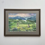 Chihiro Pierce Alpine Serenity (Framed Original)