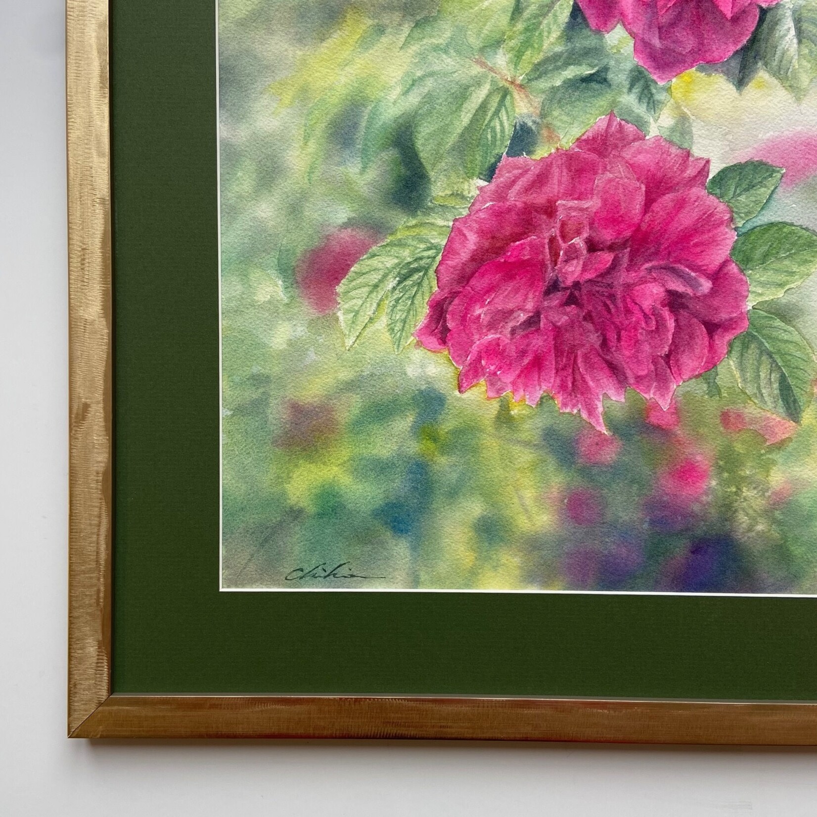 Chihiro Pierce Summer Grace (Framed Original) | Chihiro Pierce