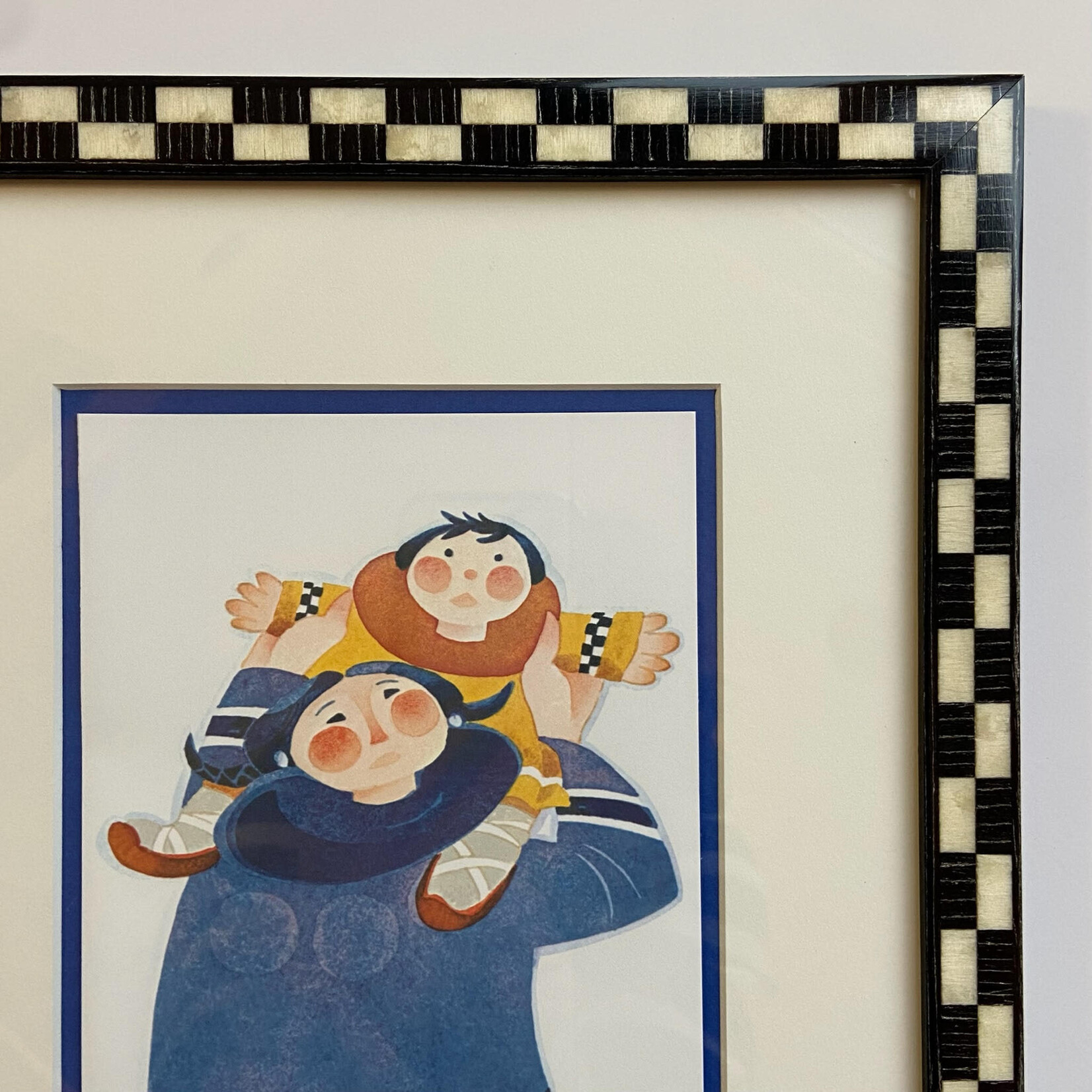 Rie Munoz Gambell Mother (Framed Art Card) | Rie Muñoz