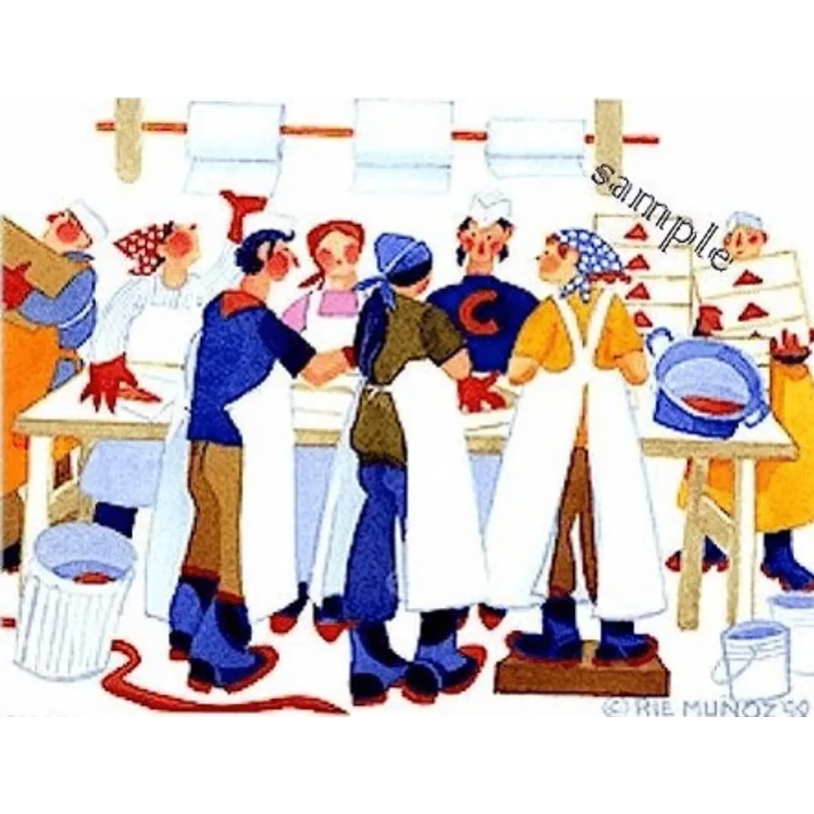 Rie Munoz Cannery Workers (AP) | Rie Muñoz